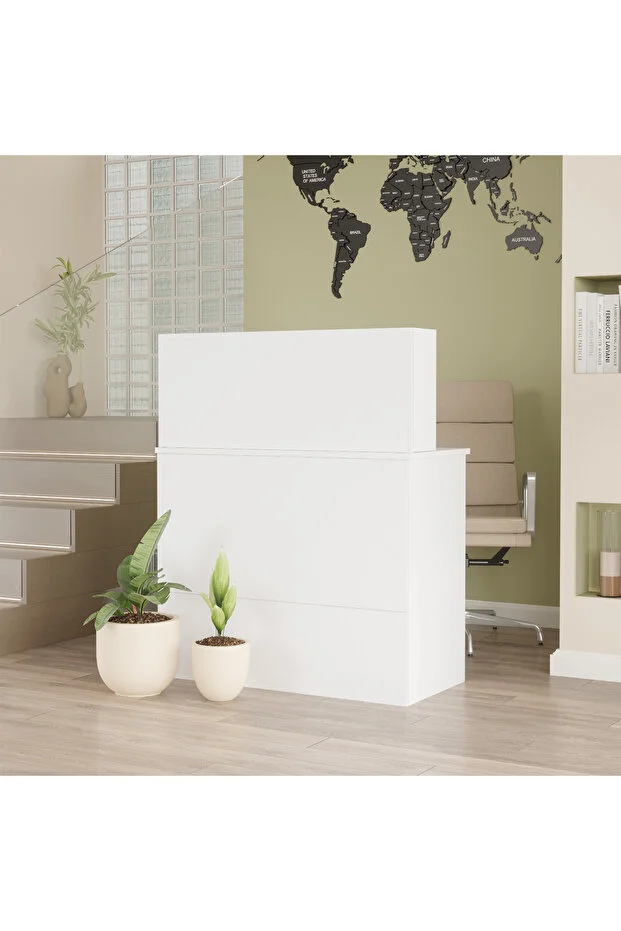 Vario H Ofis Karşılama Bankosu Beyaz VO20-W